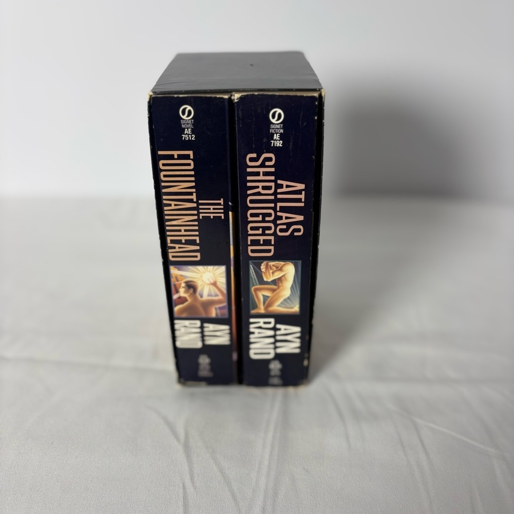 Ayn Rand Atlas Shrugged + Fountainhead Anniversary Set 📚